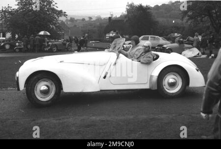 Der Bugatti Club - Autorennen in Cheltenham Stockfoto