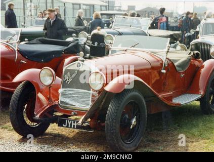 Alfa Romeo Classic 1930er Roadster Stockfoto