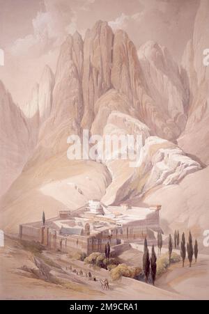 Heiliges Land - Kloster der Heiligen Katharina und des Sinai, Ägypten Stockfoto