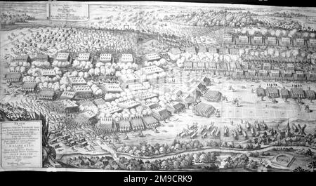 Breitenfeld-Schlacht, 30 Jahre Krieg zwischen Protestanten und Katholiken in Europa. Stockfoto