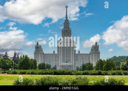 Staatliche Universität Moskau, Moskau, Russland Stockfoto