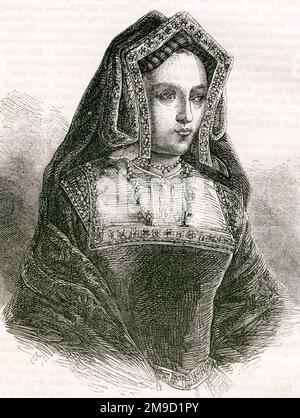 Katharina von Aragon Stockfoto