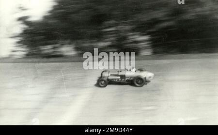 John Cobb High auf der Endrunde – äußere Rennstrecke des Rekordhalters. Stockfoto