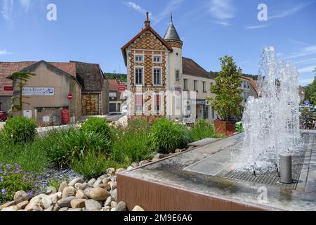 Les Caves du Palais Winery, Nuits-Saint-Georges, Departement Cote-d'Or, Burgund, Frankreich Stockfoto