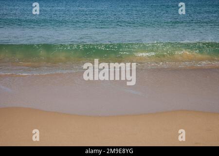 Cancale Plage du Guesclin, Cote d'Emeraude , Emerald Coast, Departement Ille-et-Vilaine, Bretagne, Frankreich Stockfoto