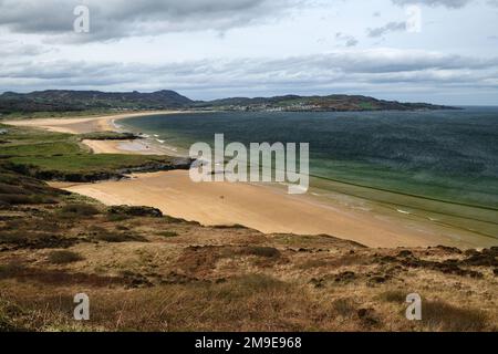 Ballymastocker Beach,Ballymastocker Bay,Ballymastocker Strand,portsalon,donegal,Wild atlantic Way,irland,RM Irland Stockfoto