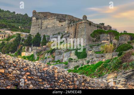 Portovenere, La Spezia, Ligurien, Italien Stockfoto