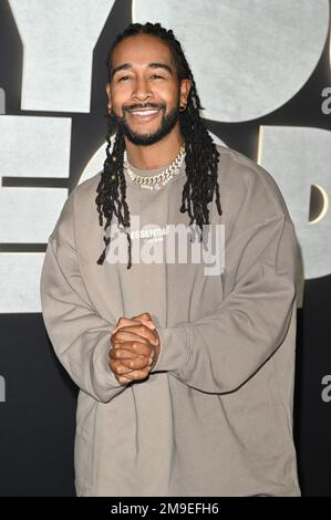 Los Angeles, USA. 17. Januar 2023. Omarion bei der Premiere von Netflix 'You People' im Regency Village Theatre. Bildnachweis: Paul Smith/Alamy Live News Stockfoto