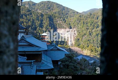 Kumano Nachi Taisha-Schrein bei Kii-Katsuura, Japan Stockfoto