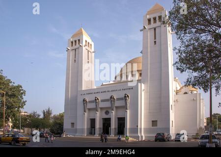 Kathedrale unserer Lieben Frau der Siege in der Stadt Dakar, der Hauptstadt Senegals Stockfoto