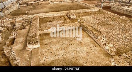 Villas Romanas Almenara de AdajaPuras Museum, römisches Dorf aus dem 4
