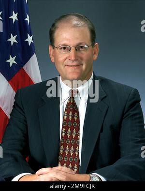 United States Navy Offizielles Foto von Arthur W. Divens, SENIOR Executive Service (SES-1), Naval Sea Systems Command (NavSea).Sept. 14, 2000. Basis: Anacostia Annex Staat: District of Columbia (DC) Land: Vereinigte Staaten von Amerika (USA) Stockfoto