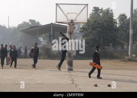 Mumbai, Maharashtra 01. Januar 2022: Sportler in Indien Stockfoto