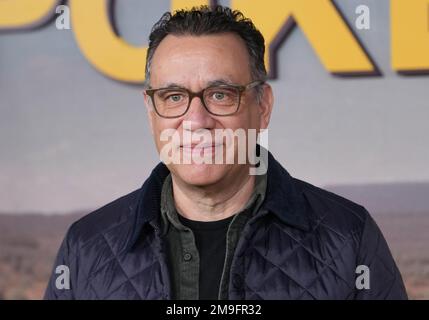 Los Angeles, USA. 17. Januar 2023. Fred Armisen kommt am Dienstag, den 17. Januar 2023, zum POKERFACE des Peacock's Los Angeles Premiere im Hollywood Legion Theater in Hollywood, Kalifornien. (Foto: Sthanlee B. Mirador/Sipa USA) Guthaben: SIPA USA/Alamy Live News Stockfoto