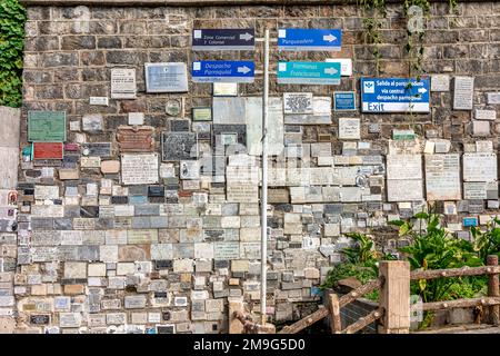 Kolumbien - 9. Oktober 2022: National Shrine Basilica of Our Lady of Las Lajas Stockfoto