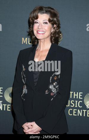 LOS ANGELES - 14. JANUAR: Amy Grant im Music Center Tribut an Jerry Moss im Music Center am 14. Januar 2023 in Los Angeles, CA (Foto: Katrina Jordan/Sipa USA) Stockfoto