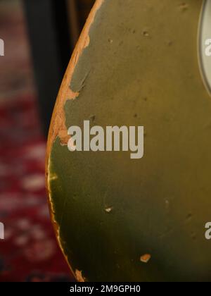 1963 Fender Stratocaster in sherwood Green Finish Stockfoto