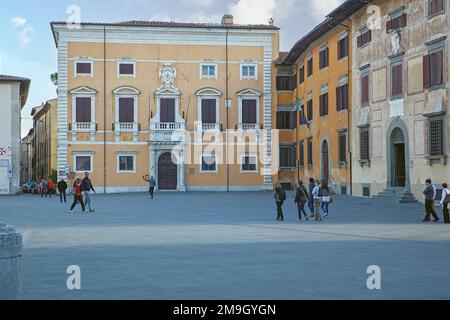Blick auf die Straße um Pisa Stockfoto