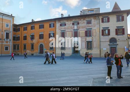 Blick auf die Straße um Pisa Stockfoto