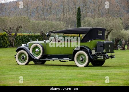 Seitenansicht des 1926 Packard Acht Touring-Autos für 243 7 Passagiere Stockfoto