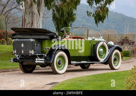 Seitenansicht des 1926 Packard Acht Touring-Autos für 243 7 Passagiere Stockfoto