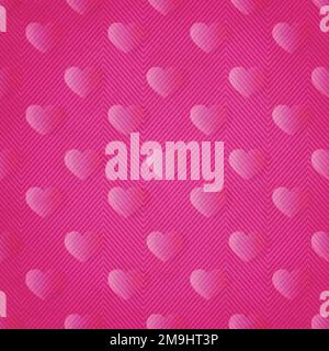 nahtlose Muster Herzen Stock Vektor