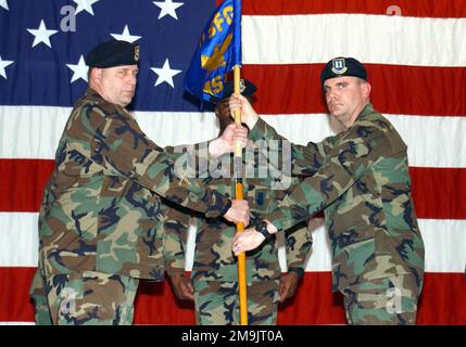 030123-F-6123A-003. Basis: Luftwaffenstützpunkt Minot Bundesstaat: North Dakota (ND) Land: Szene der Vereinigten Staaten von Amerika (USA) Hauptkommando gezeigt: AFSC Stockfoto