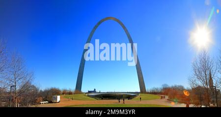 Gateway Arch in St. Louis, Missouri, USA Stockfoto