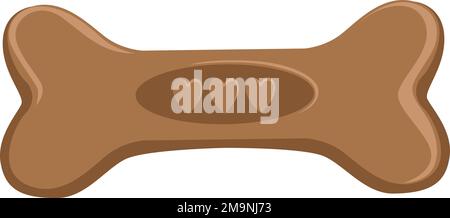 Spielzeugknochen-Symbol. Symbol für Kauspielzeug Stock Vektor