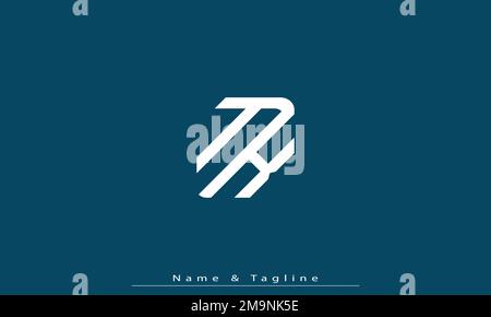 Buchstabenbuchstaben Initialen Monogramm-Logo TK , KT Stock Vektor