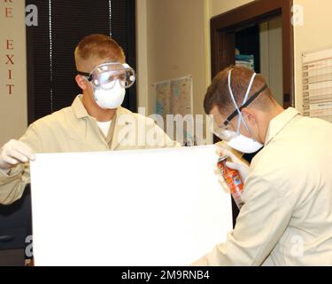 030814-M-6717G-001. Basis: USMC Recruit Depot, Parris Island Bundesstaat: South Carolina (SC) Land: Szene in den Vereinigten Staaten von Amerika (USA) Hauptkommando gezeigt: H+S BN Stockfoto