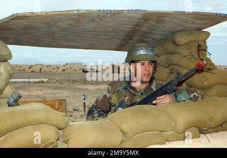 040322-F-8992T-001. Basis: Bundesstaat der Holloman Air Force Base: New Mexico (NM) Land: Szene der Vereinigten Staaten von Amerika (USA) Hauptkommando gezeigt: Air Combat Command Stockfoto