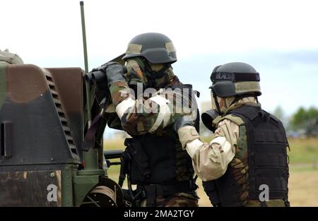 040809-F-2706S-043. Basis: Luftwaffenstützpunkt Minot Bundesstaat: North Dakota (ND) Land: Szene der Vereinigten Staaten von Amerika (USA) Hauptkommando dargestellt: GEMÄSS Stockfoto