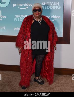 18. Januar 2023 - Hollywood, Kalifornien - Luenell Los Angeles Premiere der „Shotgun Wedding“ von Prime Video im TCL Chinese Theatre. (Kreditbild: © Billy Bennight/AdMedia via ZUMA Press Wire) NUR REDAKTIONELLE VERWENDUNG! Nicht für den kommerziellen GEBRAUCH! Stockfoto