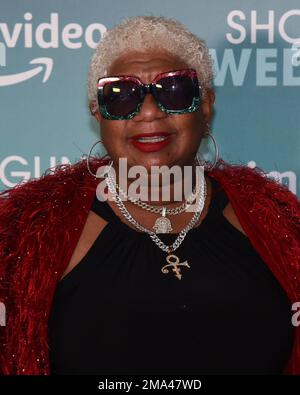 18. Januar 2023 - Hollywood, Kalifornien - Luenell. Los Angeles Premiere der „Shotgun Wedding“ von Prime Video im TCL Chinese Theatre. (Kreditbild: © Billy Bennight/AdMedia via ZUMA Press Wire) NUR REDAKTIONELLE VERWENDUNG! Nicht für den kommerziellen GEBRAUCH! Stockfoto