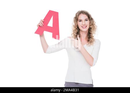 Glückliche ausländische Lehrerinnen Stockfoto
