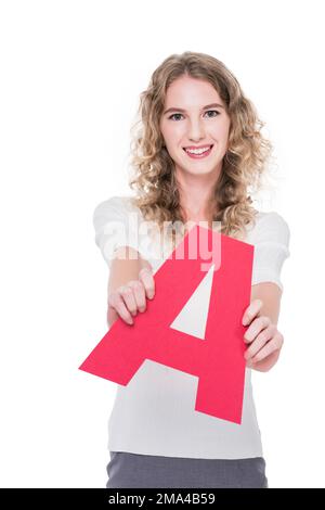 Glückliche ausländische Lehrerinnen Stockfoto