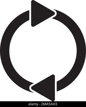 Wiederverwenden des Symbolentwurfs für Vektordarstellungen. Stock Vektor