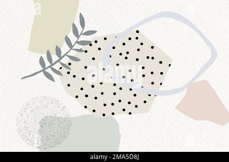 Vektor-Set mit zerrissenen Papiernotiz Stock Vektor