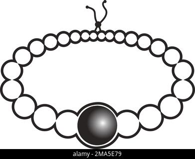 Vorlagendesign für Vektorsymbole des Armbands. Stock Vektor