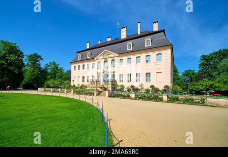 Schloss Branitz und Branitz Park, Prince Pueckler Park, Cottbus, Brandenburg, Deutschland Stockfoto