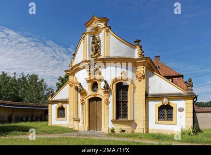 Maria Hilf Kapelle, erbaut 1731, Barock, Ellingen, Franken-Seengebiet, Mittelfrankreich, Franken, Bayern, Deutschland Stockfoto