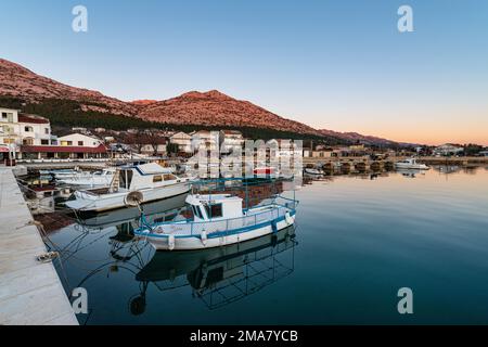 Starigrad Paklenica Stockfoto