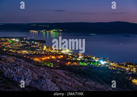 Starigrad Paklenica Stockfoto