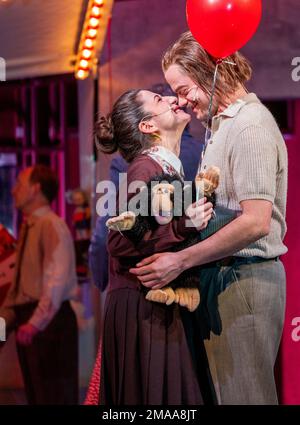 Schwerin, Deutschland. 18. Januar 2023. Sophia Euskirchen, während Rita ...