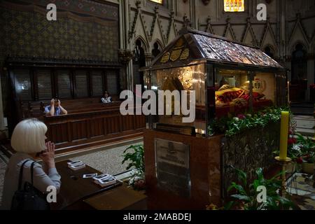 26.05.2016, Kroatien, Zagreb, Zagreb - Grab des umstrittenen Kardinals Alojzije Stepinac, Zagreb Kathedrale, Bischofskirche der römisch-katholischen A. Stockfoto