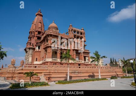 Baron Empain Palace, Heliopolis, Kairo, Ägypten. Im hindu-Stil. Stockfoto