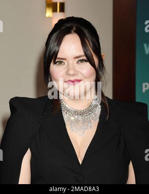HOLLYWOOD, Kalifornien - 18. JANUAR: Melissa Hunter nimmt am 18. Januar 2023 im TCL Chinese Theatre in Hollywood, Kalifornien, an der Premiere von Prime Video's „Shotgun Wedding“ Teil. Kredit: Jeffrey Mayer/JTMPhotos/MediaPunch Stockfoto