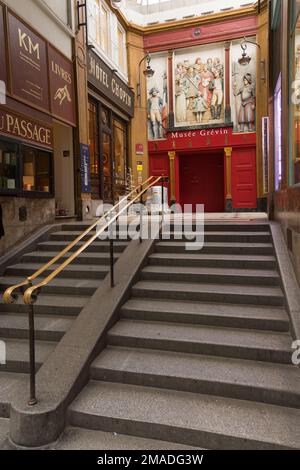 Passage Verdeau Passage Jouffroy Les Panoramas Paris Stockfoto