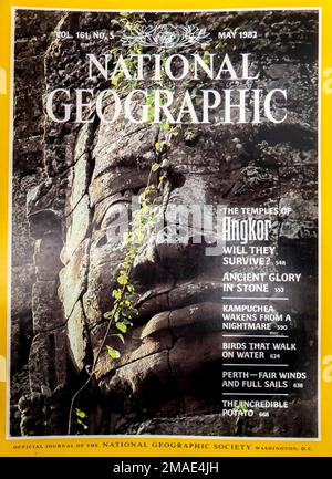 Ausgabe des Magazins National Geographic Mai 1983 Stockfoto